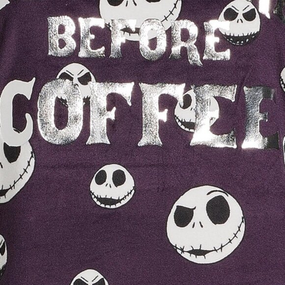 Nightmare Before Christmas 3-Piece Pajama Set w/ Socks, S NWT - Picture 4 of 5